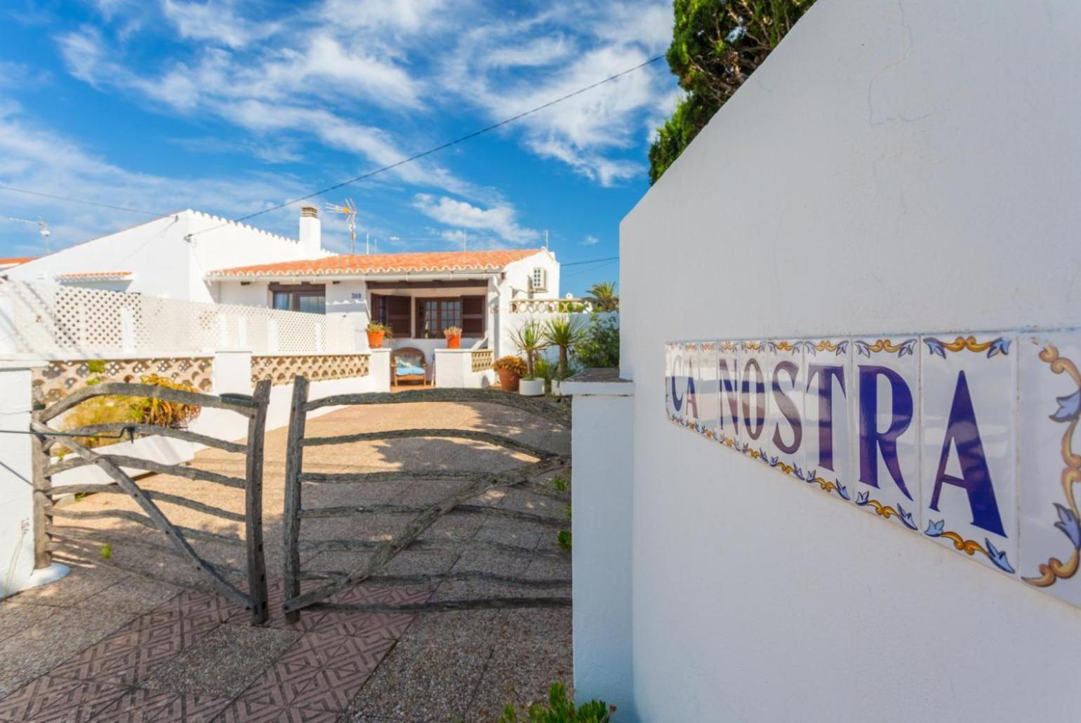 Villa Ca Nostra Cala En Porter  Екстер'єр фото